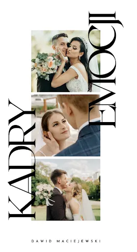 Dawid Maciejewski Created in Lights_ Kadry z Emocji Fotografia ślubna